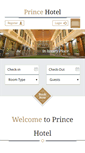 Mobile Screenshot of hotelprinceonline.com